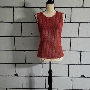 BUNDLE SALE! BANANA REPUBLIC Red Sleeveless Top Sz M